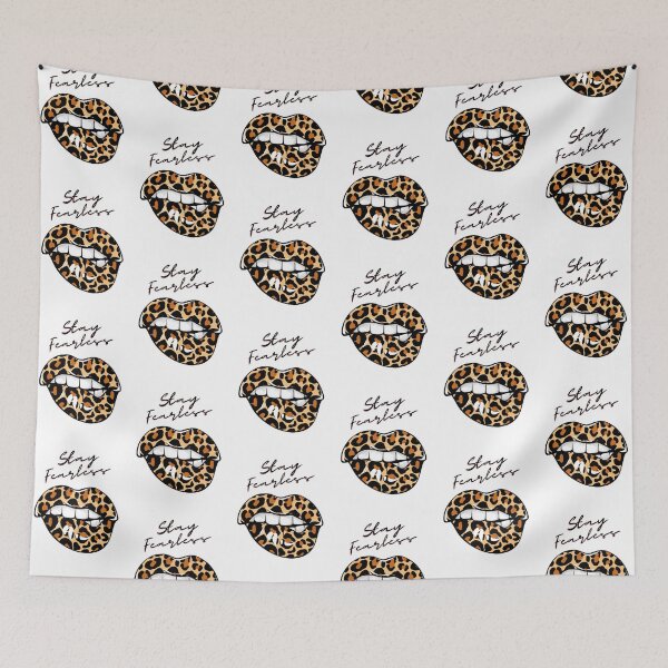 Item preview, Fearless Leopard Lips designed and sold by speakupandshine.