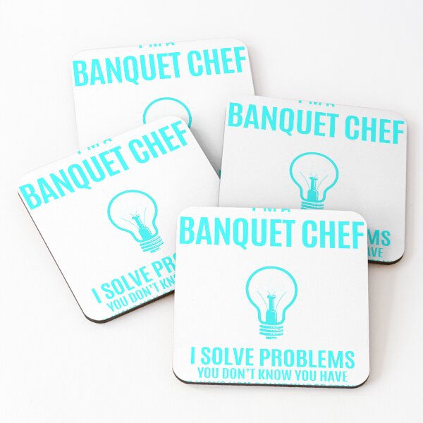 Item preview, Banquet Chef - I Solve Problems Job Gift designed and sold by melissaval2.
