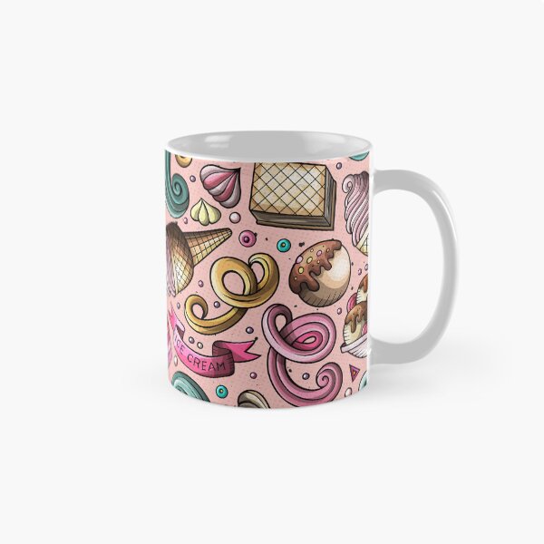 Item preview, Cute Ice Cream Seamless Pattern designed and sold by PatternTale.