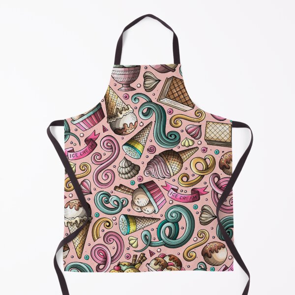 Item preview, Cute Ice Cream Seamless Pattern designed and sold by PatternTale.