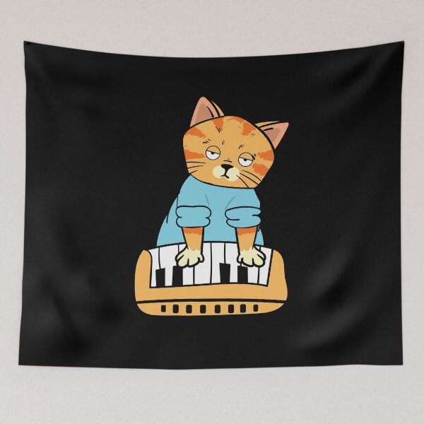 Item preview, Keyboard Cat Meme Keyboard Cat Gift Funny DJ designed and sold by Lenny Stahl.