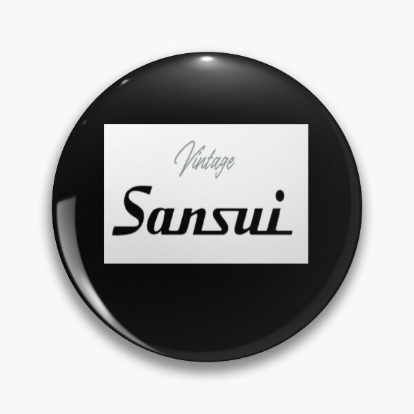 STL file Sansui logo badge Speaker Turntable Emblem 📛・3D printing model to  download・Cults