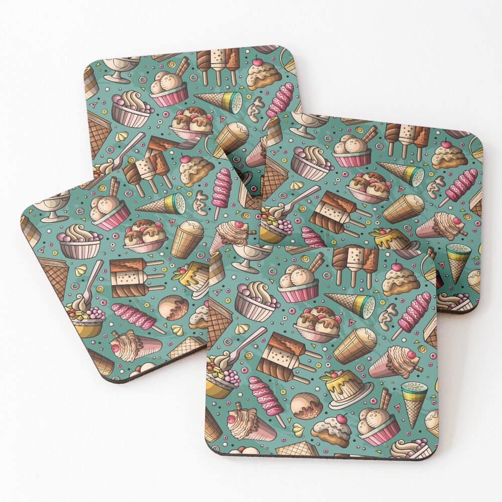 Item preview, Coasters (Set of 4) designed and sold by PatternTale.