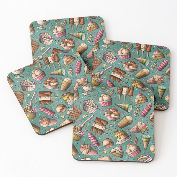 Item preview, Ice Cream Seamless Pattern designed and sold by PatternTale.