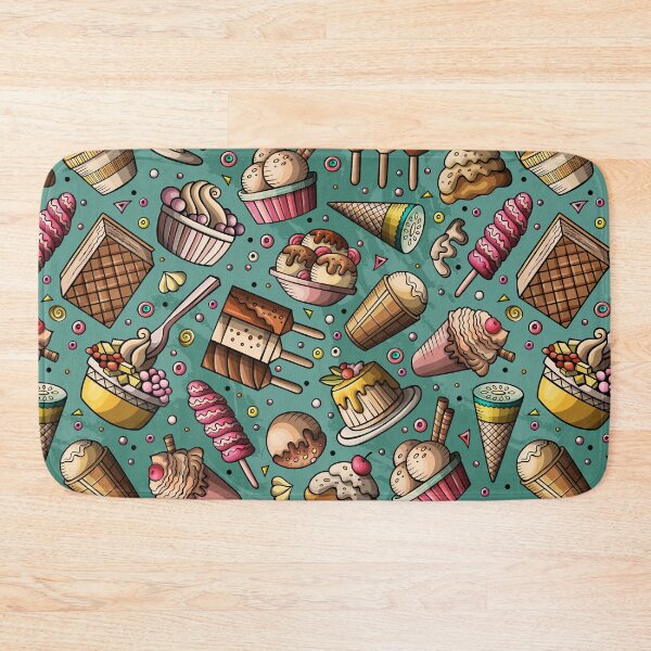 Item preview, Ice Cream Seamless Pattern designed and sold by PatternTale.