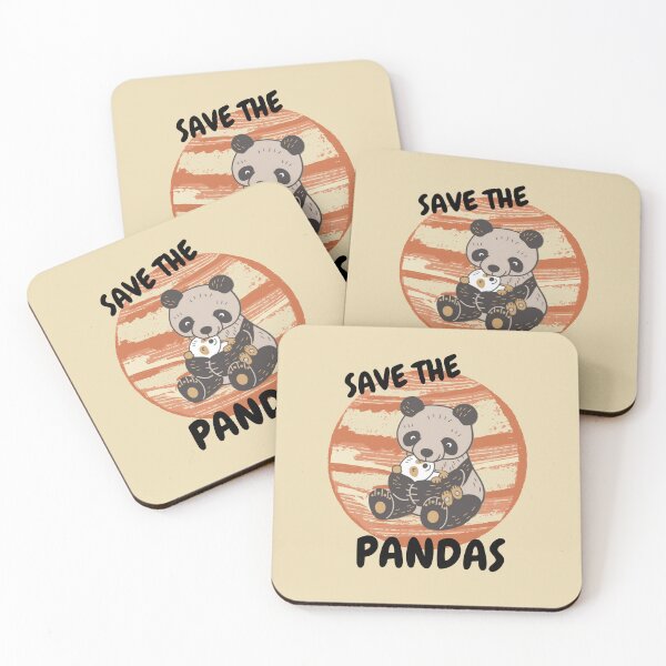 Item preview, Save the Pandas designed and sold by MugsAndDuds.