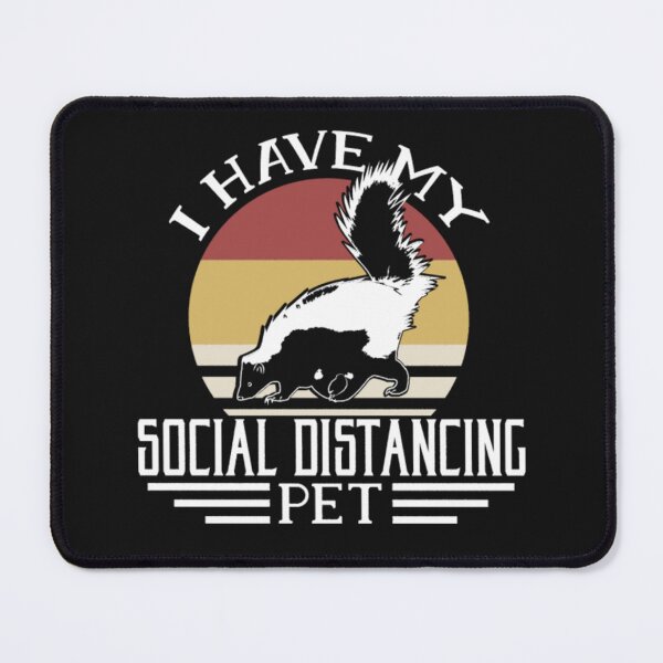 Item preview, Have my Social distancing Skunk designed and sold by ClamenTaon.