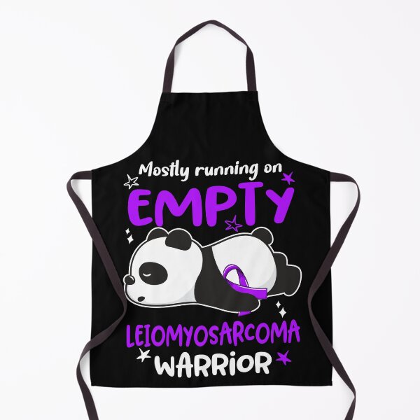 Item preview, Leiomyosarcoma Awareness - Mostly Running On Empty Leiomyosarcoma Warrior designed and sold by Hilten.