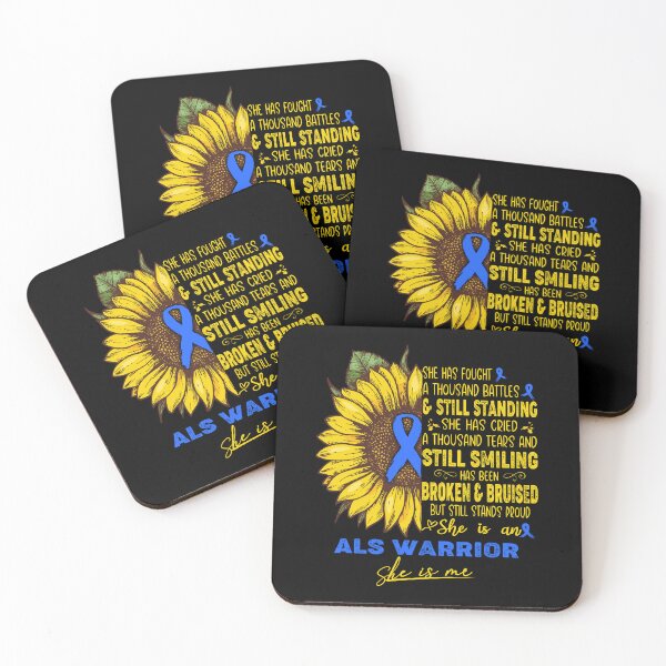 Item preview, ALS Awareness - She is An ALS Warrior SHE IS ME designed and sold by ArangoaStore.