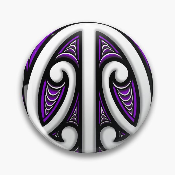 Item preview, TNT - kowhaiwhai purple designed and sold by TNT-STYLEZ.
