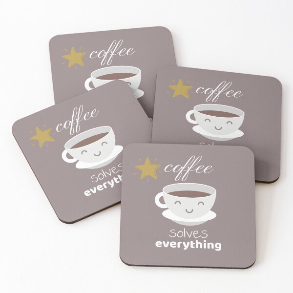 Item preview, Coffee solves everything designed and sold by nooritasoftness.