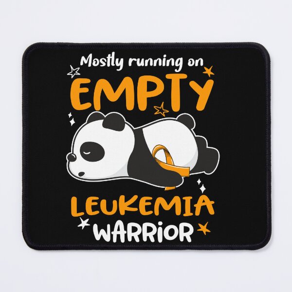 Item preview, Leukemia Awareness - Mostly Running On Empty Leukemia Warrior designed and sold by Hilten.