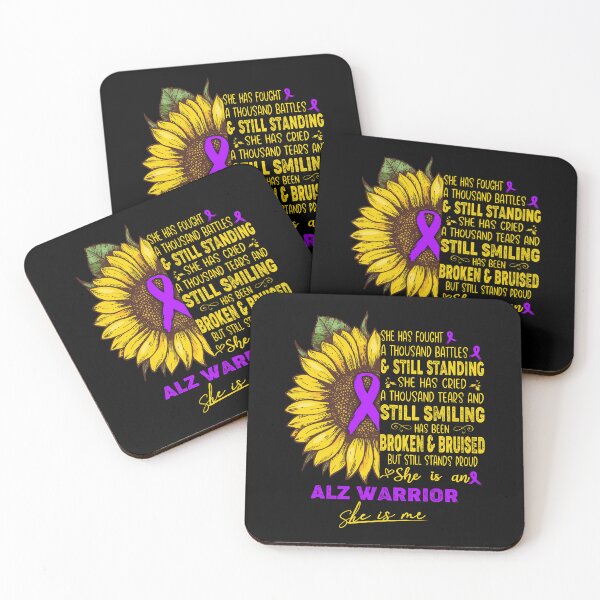 Item preview, ALZ Awareness - She is An ALZ Warrior SHE IS ME designed and sold by ArangoaStore.