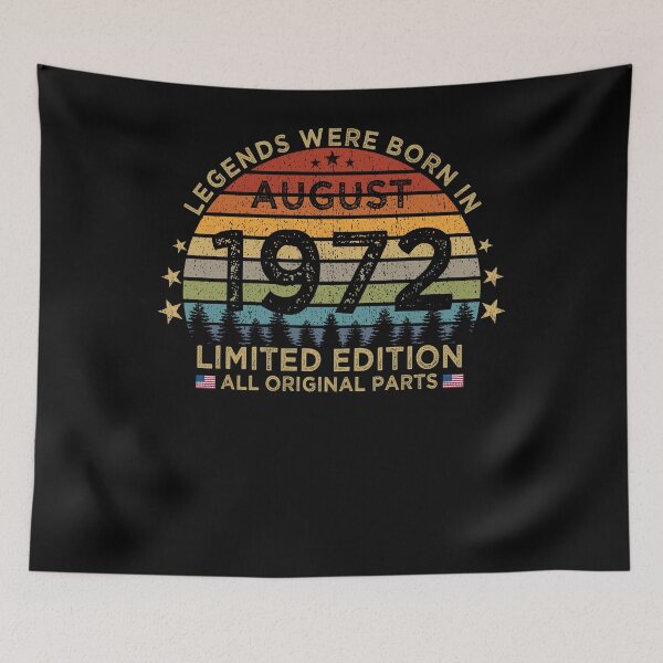 Item preview, Legends Were Born In August 1972 Limited Edition Patriotic designed and sold by cssdru.