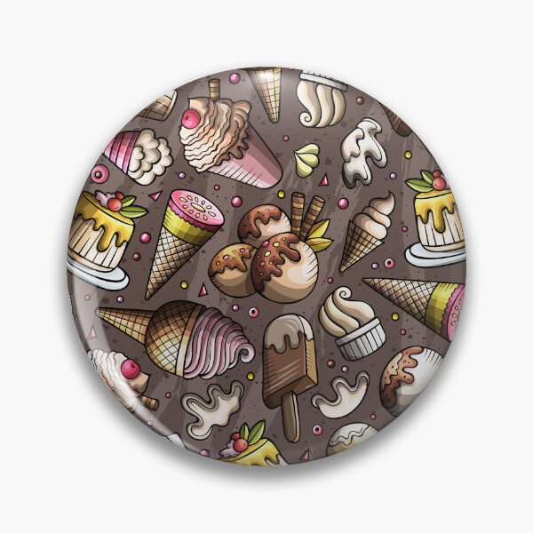Item preview, Chocolate Ice Cream Pattern designed and sold by PatternTale.