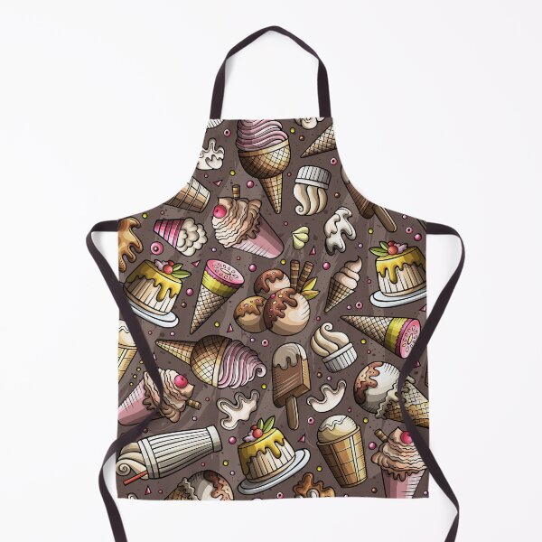 Item preview, Chocolate Ice Cream Pattern designed and sold by PatternTale.
