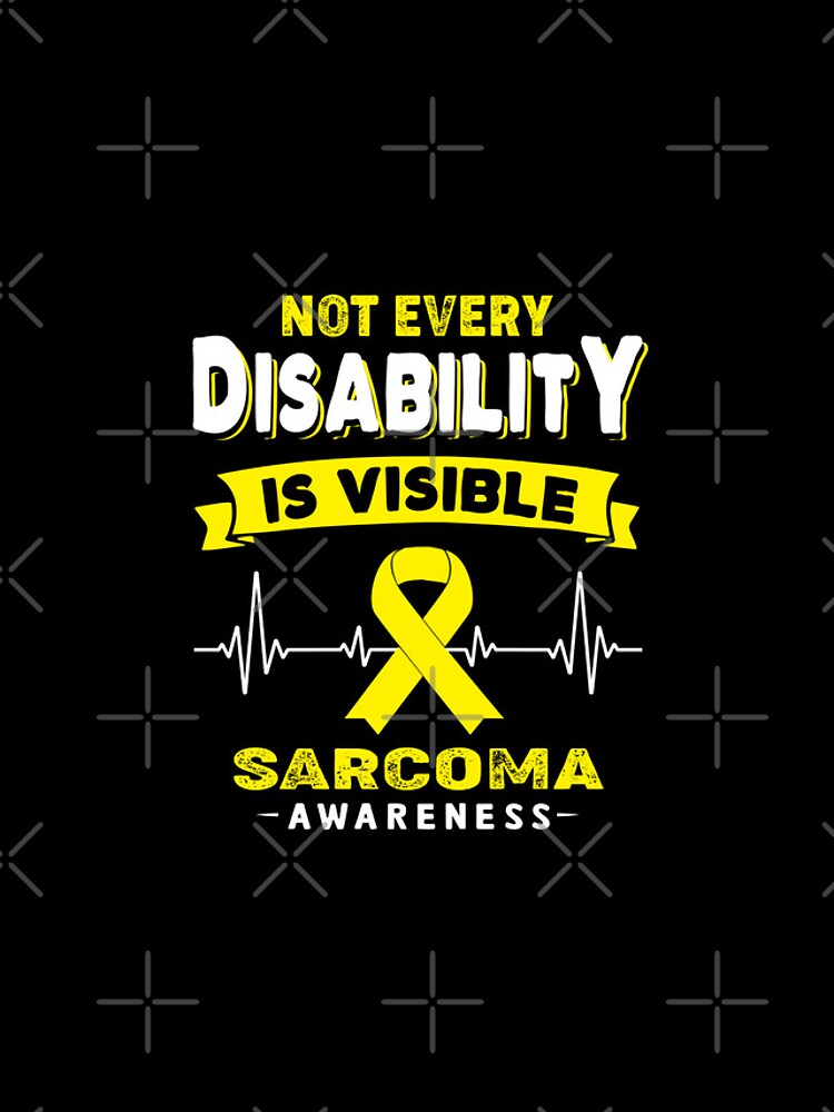 Thumbnail 4 of 4, iPhone Case, Sarcoma Awareness - Not Every Disability Is Visible designed and sold by RidnerStore.