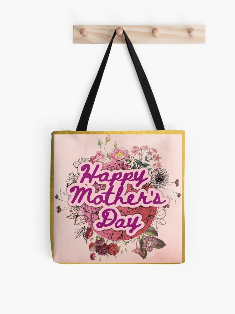 Mothers Day Flowers Tote Bag