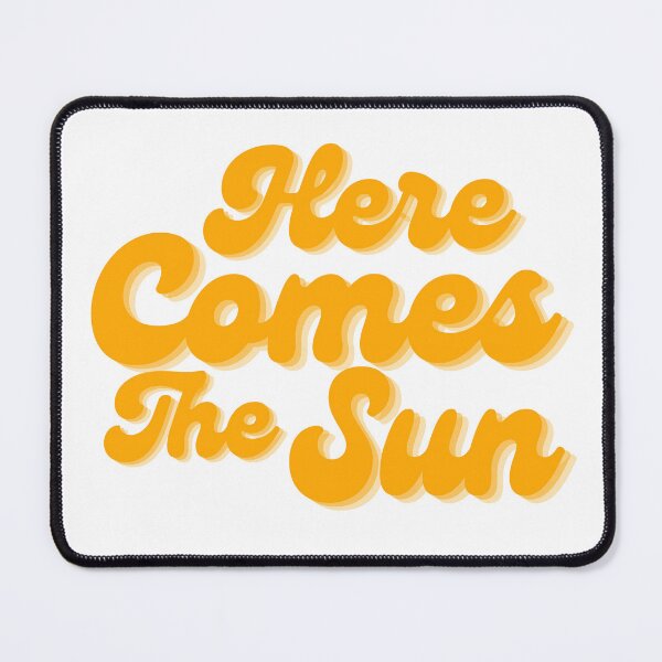 Item preview, Here Comes The Sun. Fun Summer, Beach, Sand, Surf Design. designed and sold by That Cheeky Tee.