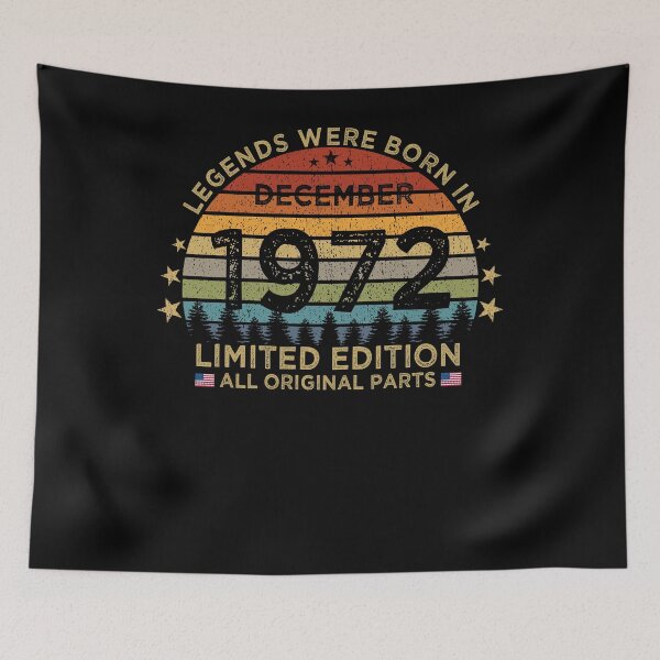 Item preview, Legends Were Born In December 1972 Limited Edition Patriotic designed and sold by cssdru.