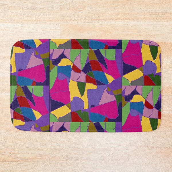 Item preview, I can't stop scribbling therapy abstract, wonky, purple. :) designed and sold by DianeBP.