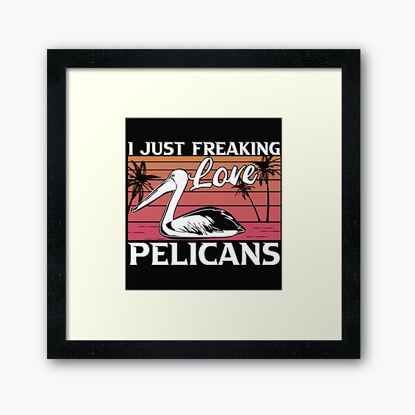 Item preview, Just Freaking Pelican sea birds designed and sold by ClamenTaon.