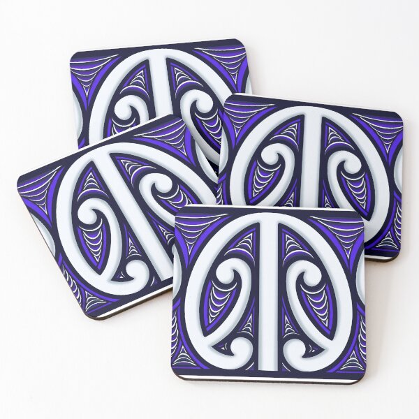 Item preview, TNT - Blue Kowhaiwhai designed and sold by TNT-STYLEZ.
