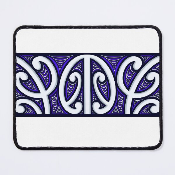 Item preview, TNT - Blue Kowhaiwhai designed and sold by TNT-STYLEZ.