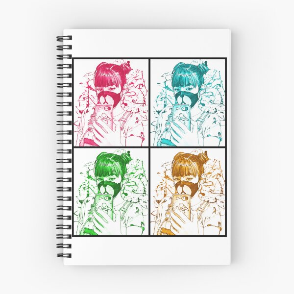 Item preview, Bear Selfie Ink Splatter | Pop Art Style designed and sold by DevinCrystie.