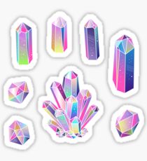 Crystals Sticker