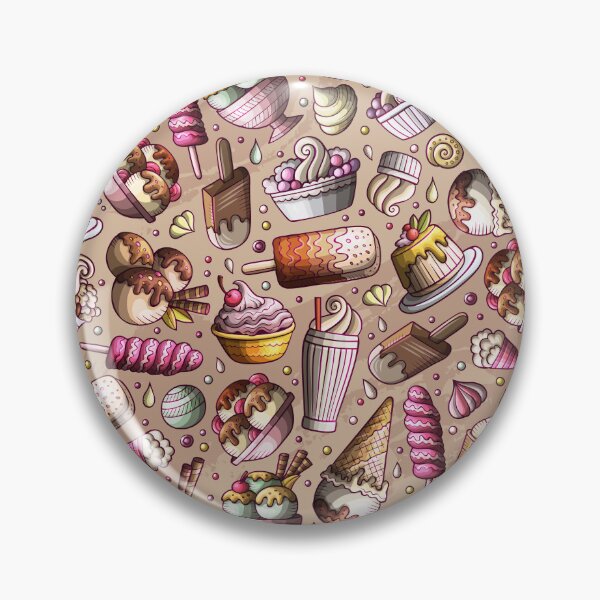 Item preview, Ice Cream Repeat Pattern designed and sold by PatternTale.