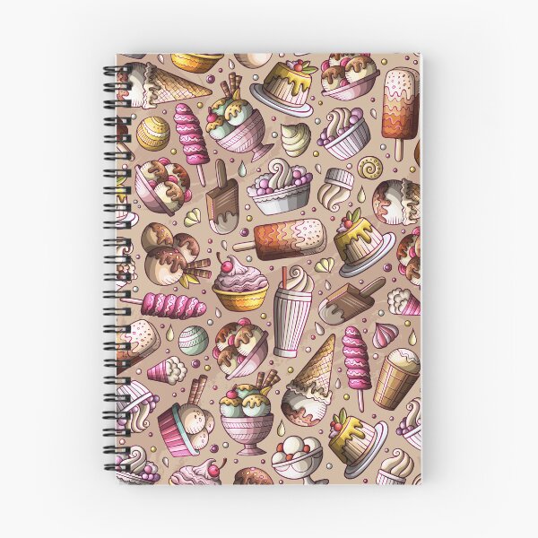 Item preview, Ice Cream Repeat Pattern designed and sold by PatternTale.