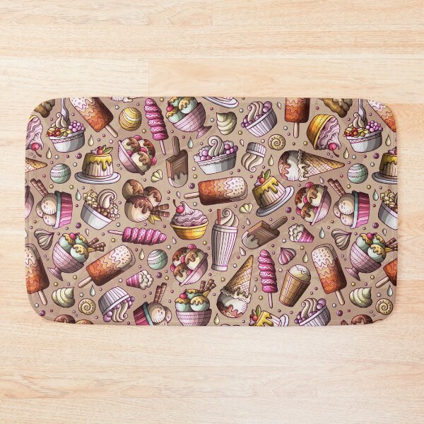 Item preview, Ice Cream Repeat Pattern designed and sold by PatternTale.