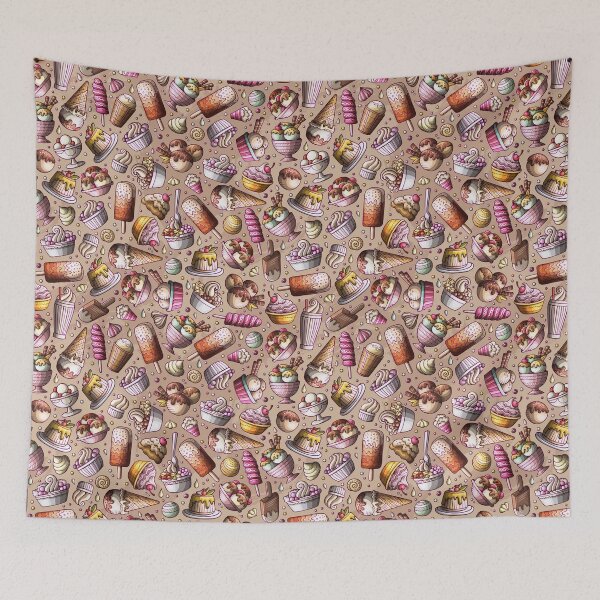 Item preview, Ice Cream Repeat Pattern designed and sold by PatternTale.