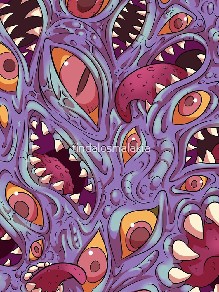 Lovecraftian Pattern by tindalosmalakia