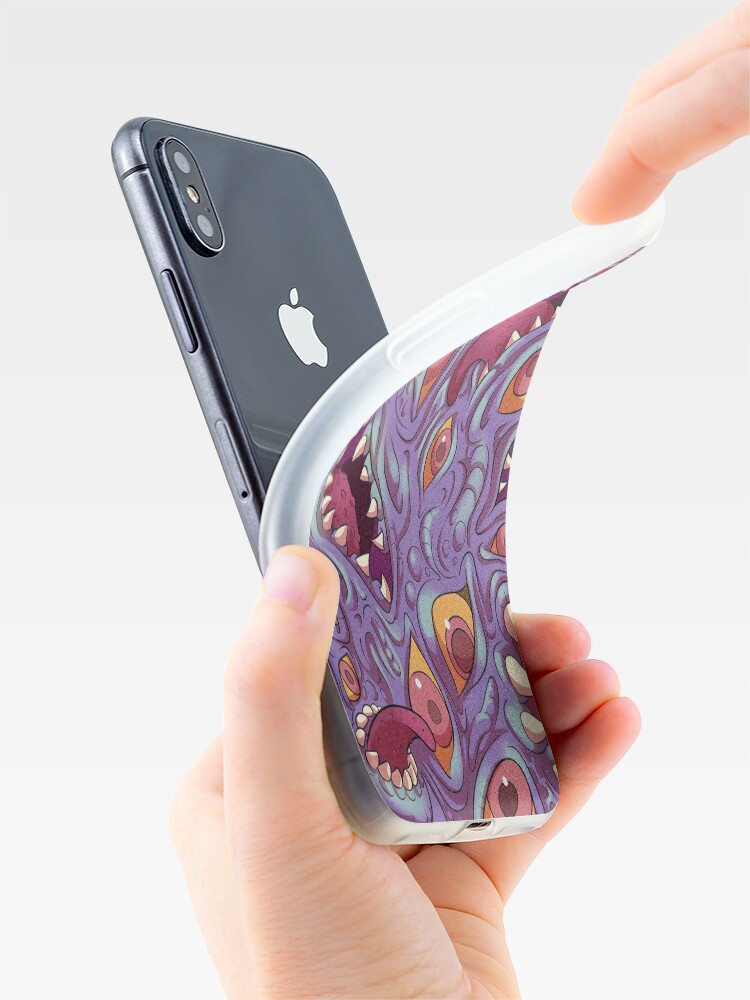 Alternate view of Lovecraftian Pattern iPhone Case & Cover