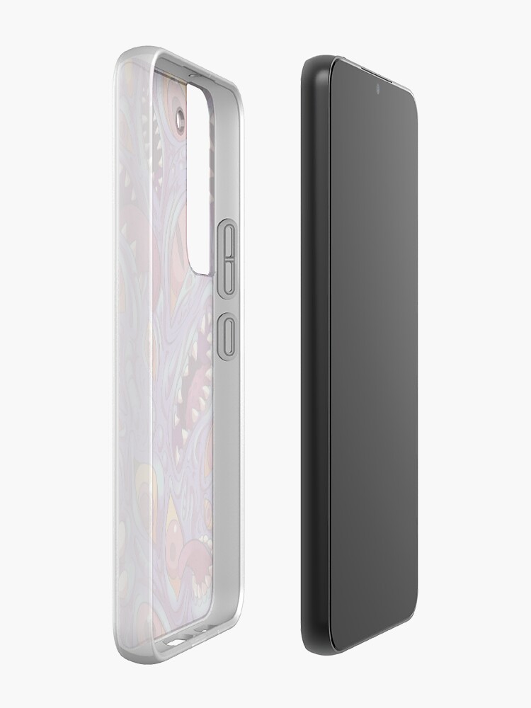 Alternate view of Lovecraftian Pattern Samsung Galaxy Phone Case