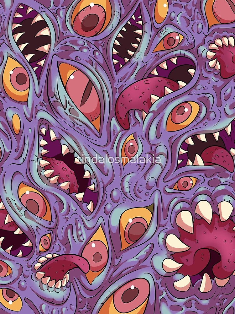 Lovecraftian Pattern by tindalosmalakia