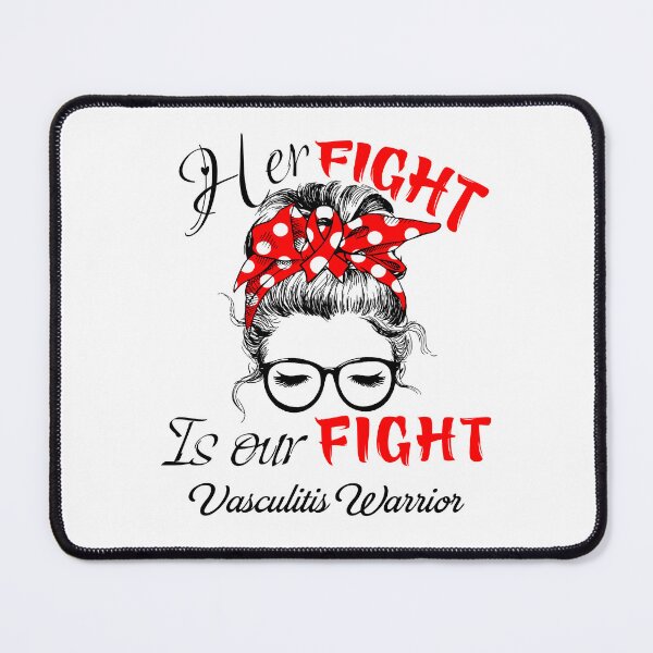 Item preview, Vasculitis Awareness - Her Fight is Our Fight - Support Vasculitis Gifts designed and sold by Aaron309.