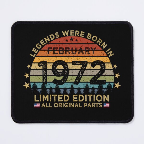 Item preview, Legends Were Born In February 1972 Limited Edition Patriotic designed and sold by cssdru.