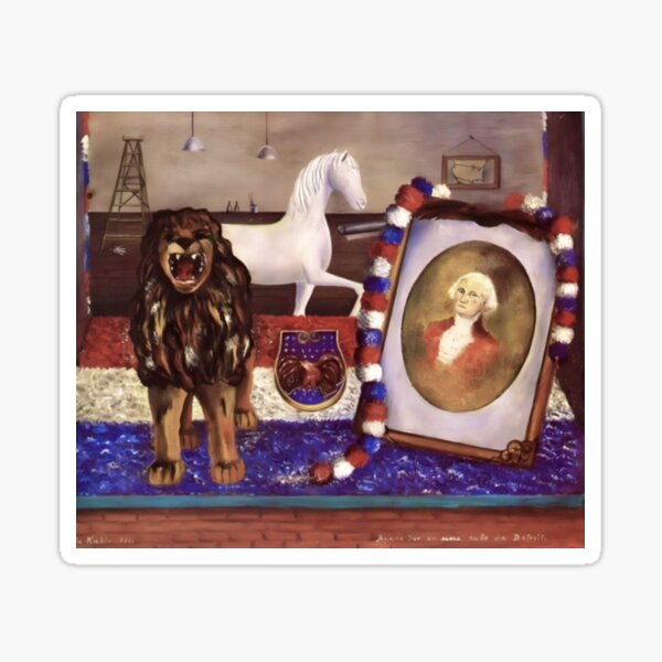 Item preview, Window Display In a Street in Detroit by Frida Kahlo designed and sold by FridaBubble.