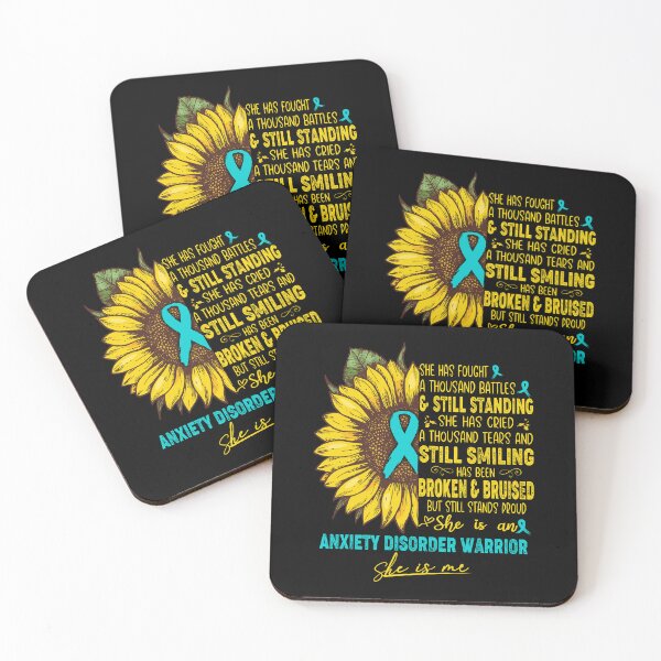 Item preview, Anxiety Disorder Awareness - She is An Anxiety Disorder Warrior SHE IS ME designed and sold by ArangoaStore.