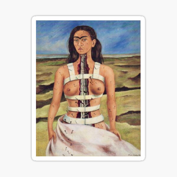 Item preview, The Broken Column by Frida Kahlo designed and sold by FridaBubble.