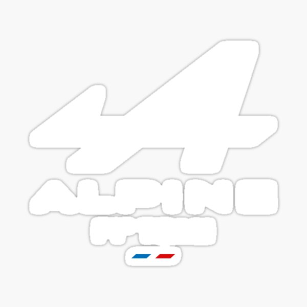 Alpine F1 2022 Sticker
