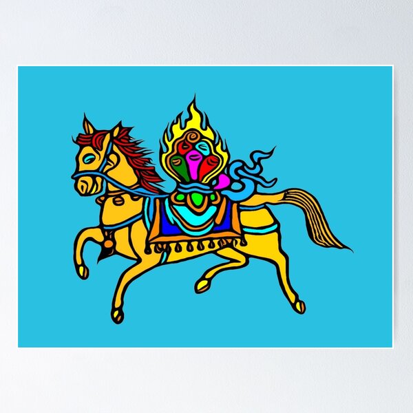 Item preview, CABALLO DE VIENTO designed and sold by DharmaStudios.