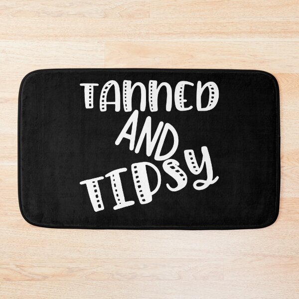 Item preview, Tanned and Tipsy. Fun Summer, Beach, Sand, Surf Design. designed and sold by That Cheeky Tee.