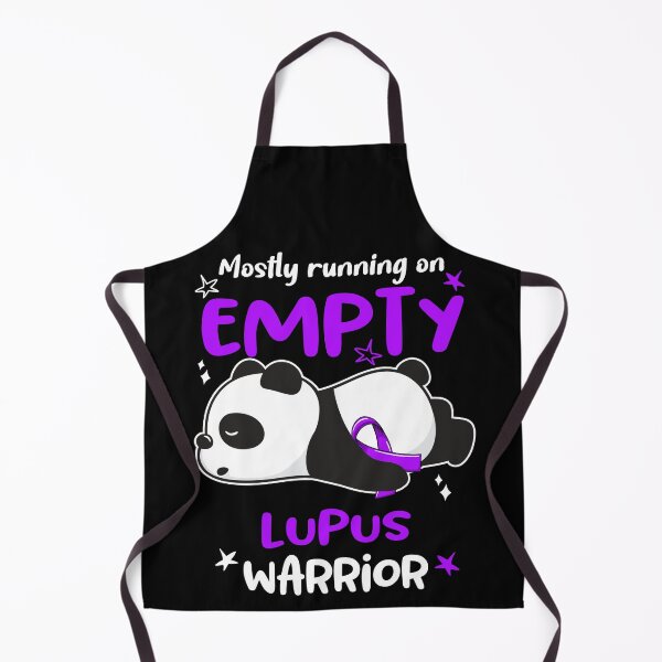 Item preview, Lupus Awareness - Mostly Running On Empty Lupus Warrior designed and sold by Hilten.