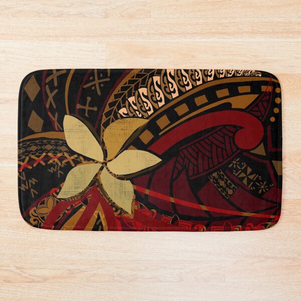 Item preview,  Samoan Malu Sunset Tropical Floral Art 2089 designed and sold by sunnthreads.