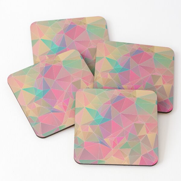 Item preview, Multicolor geometric triangles designed and sold by cutecrazytshirt.