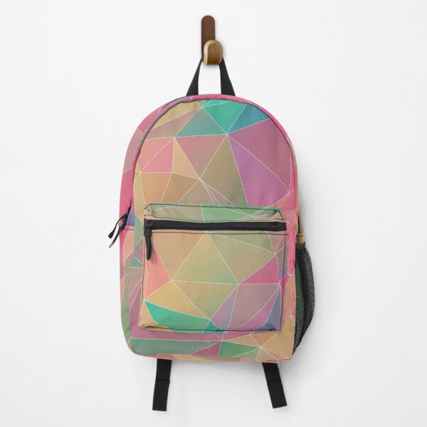 Item preview, Multicolor geometric triangles designed and sold by cutecrazytshirt.